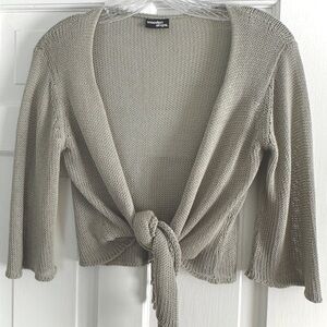 woven shrug